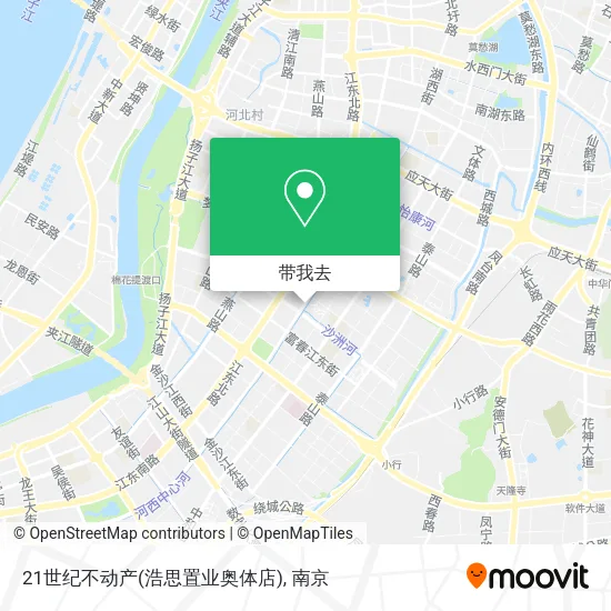 21世纪不动产(浩思置业奥体店)地图