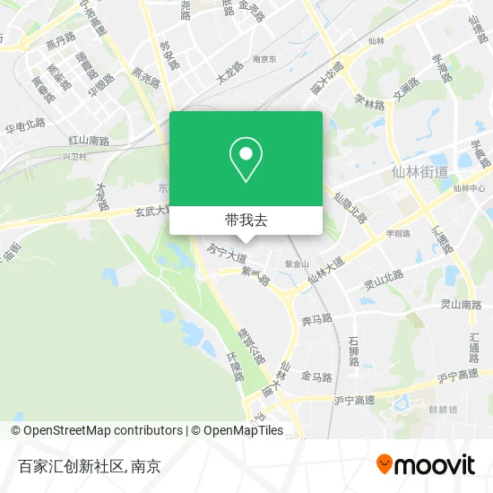 百家汇创新社区地图