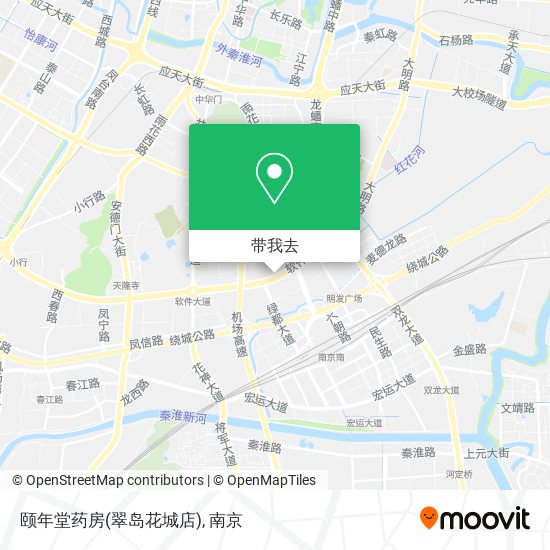 颐年堂药房(翠岛花城店)地图