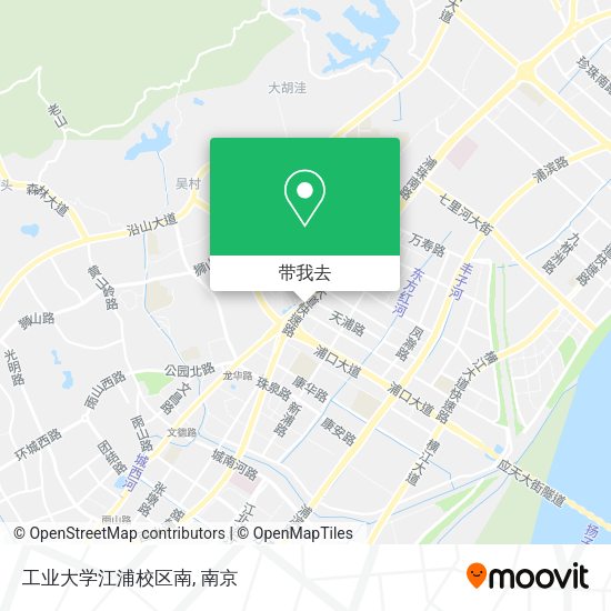 工业大学江浦校区南地图