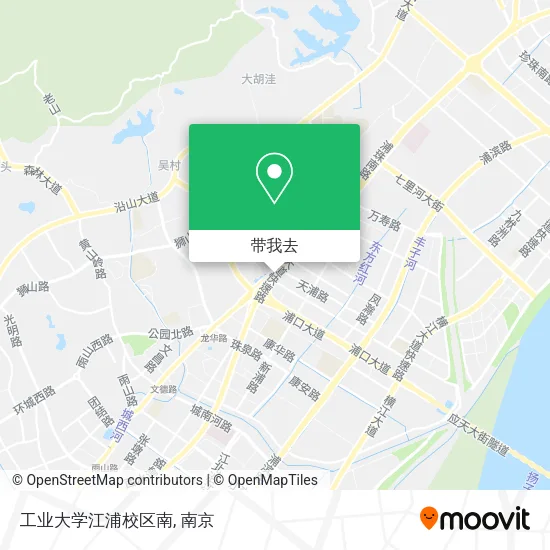 工业大学江浦校区南地图