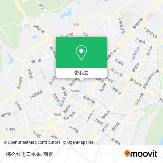 娜么鲜进口水果地图