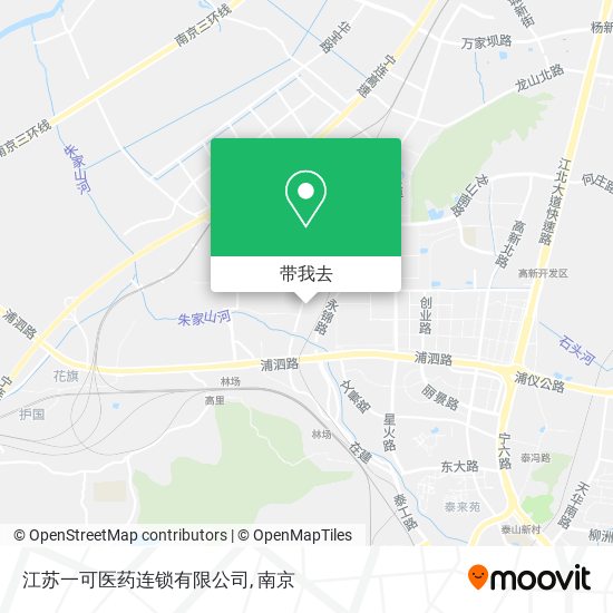 江苏一可医药连锁有限公司地图