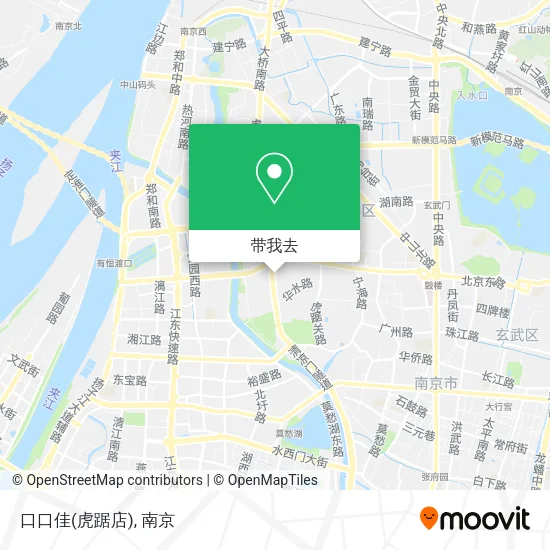 口口佳(虎踞店)地图