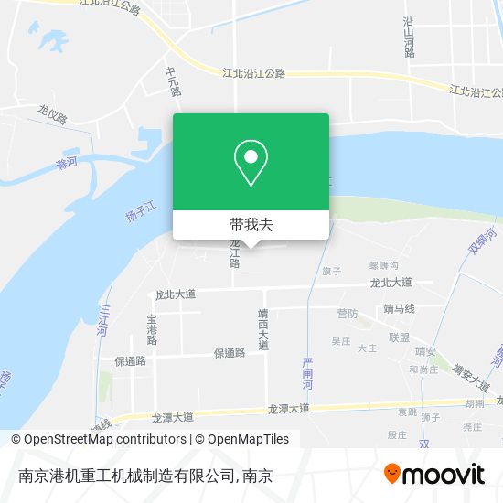 南京港机重工机械制造有限公司地图