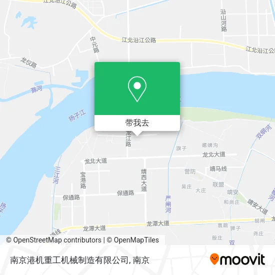 南京港机重工机械制造有限公司地图