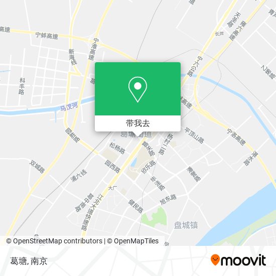 葛塘地图