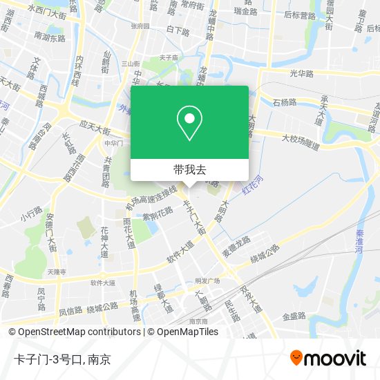 卡子门-3号口地图