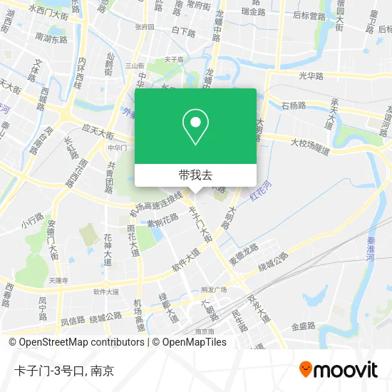 卡子门-3号口地图