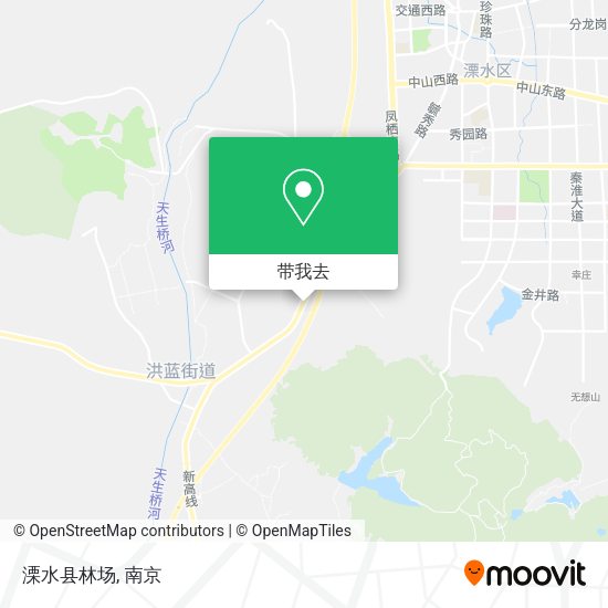 溧水县林场地图
