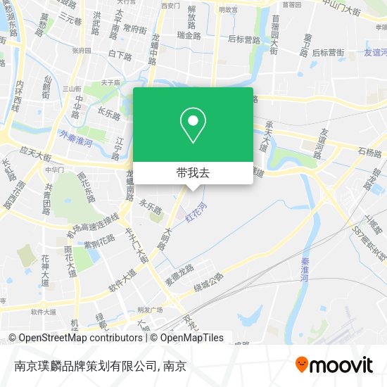 南京璞麟品牌策划有限公司地图