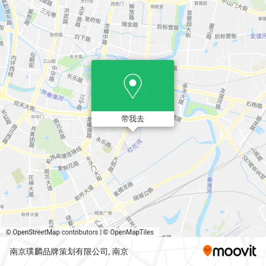 南京璞麟品牌策划有限公司地图
