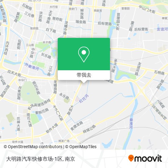 大明路汽车快修市场-1区地图