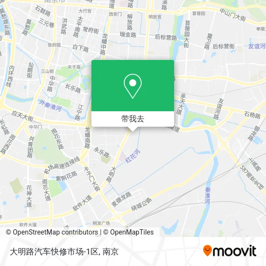 大明路汽车快修市场-1区地图