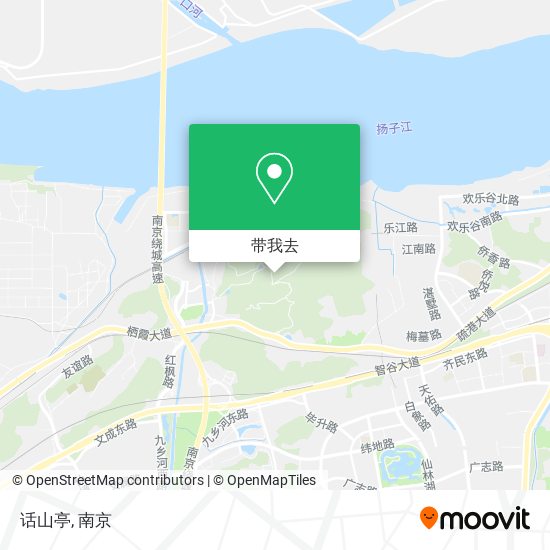 话山亭地图