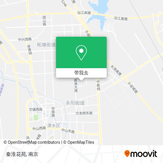 秦淮花苑地图