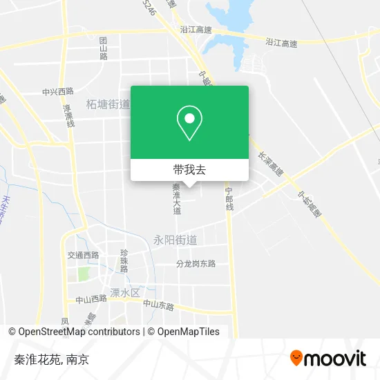秦淮花苑地图