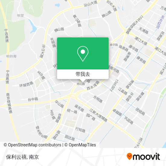 保利云禧地图