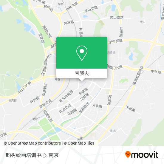 昀树绘画培训中心地图