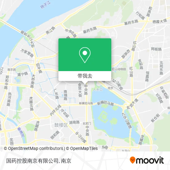 国药控股南京有限公司地图
