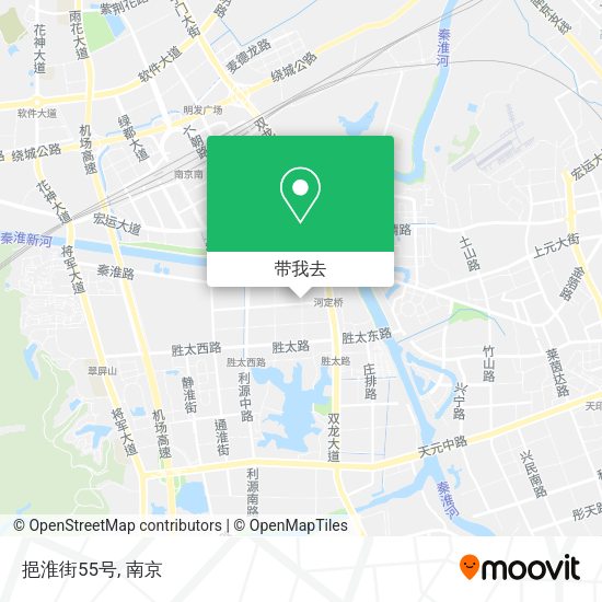挹淮街55号地图