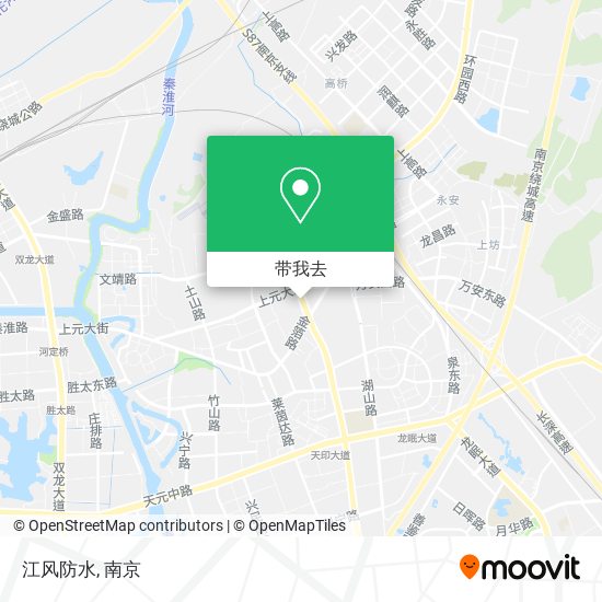 江风防水地图