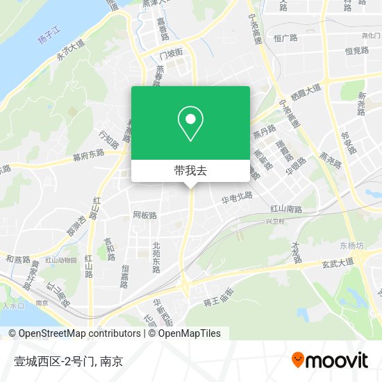 壹城西区-2号门地图
