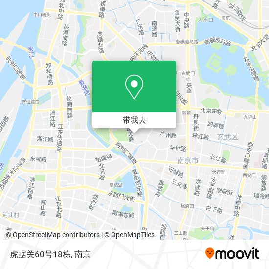 虎踞关60号18栋地图