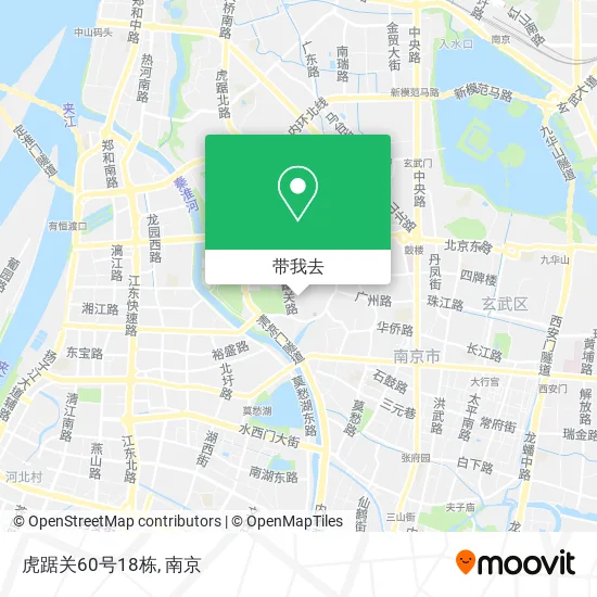 虎踞关60号18栋地图