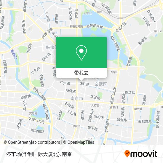 停车场(华利国际大厦北)地图