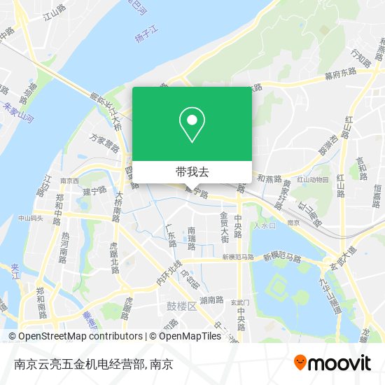 南京云亮五金机电经营部地图