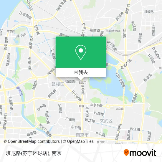 班尼路(苏宁环球店)地图
