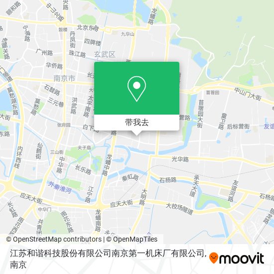 江苏和谐科技股份有限公司南京第一机床厂有限公司地图