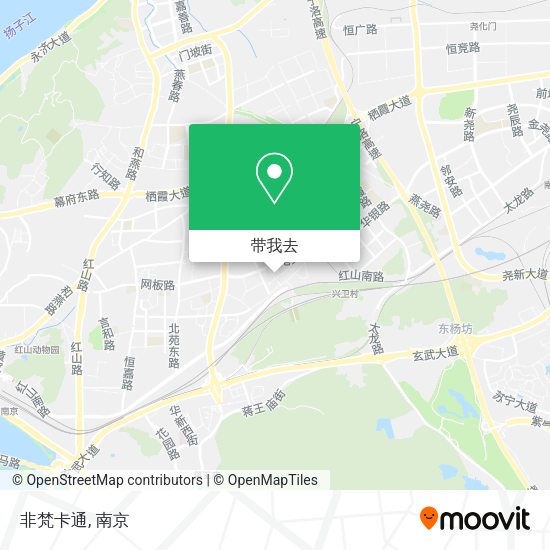 非梵卡通地图