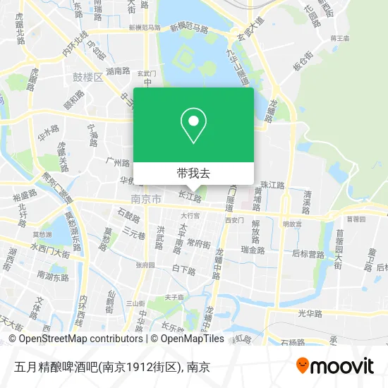 五月精酿啤酒吧(南京1912街区)地图