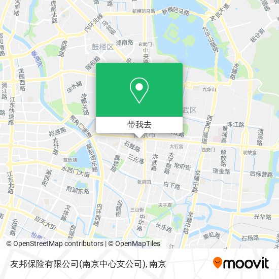 友邦保险有限公司(南京中心支公司)地图