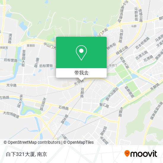 白下321大厦地图