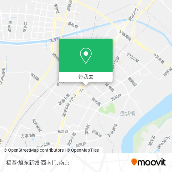 福基·旭东新城-西南门地图