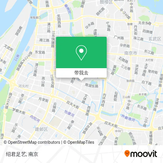 绍君足艺地图