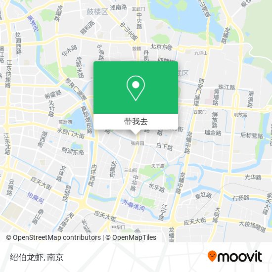绍伯龙虾地图