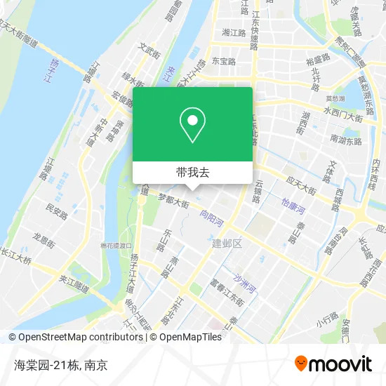 海棠园-21栋地图