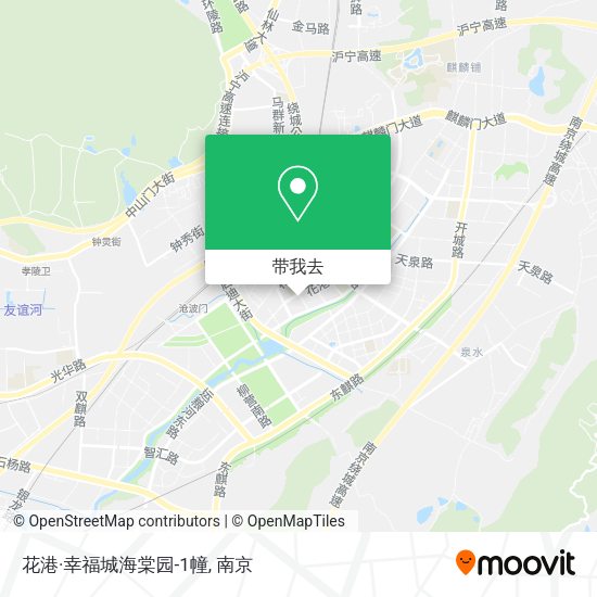 花港·幸福城海棠园-1幢地图