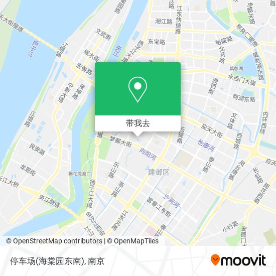 停车场(海棠园东南)地图