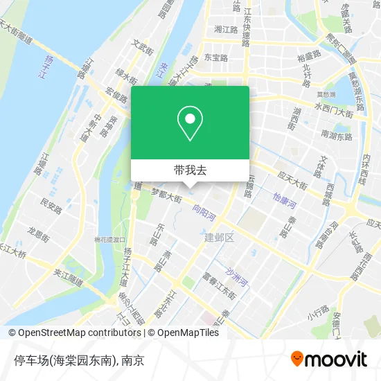 停车场(海棠园东南)地图