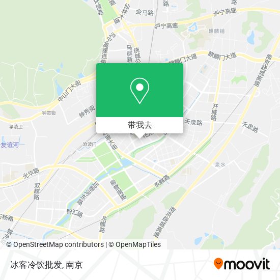 冰客冷饮批发地图