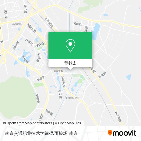 南京交通职业技术学院-风雨操场地图