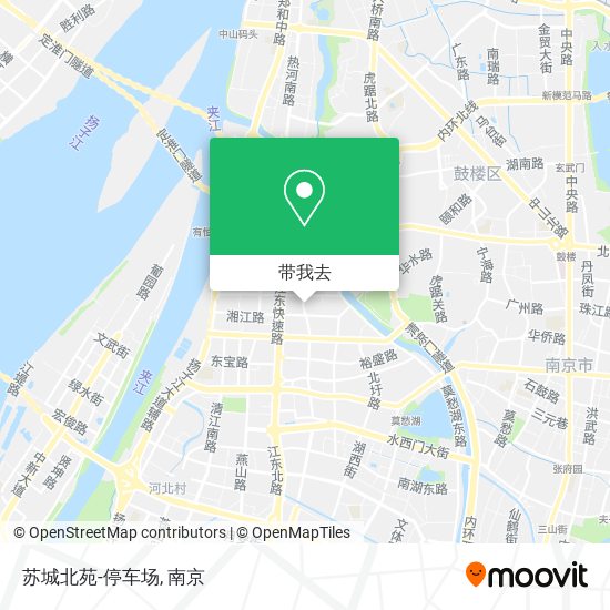 苏城北苑-停车场地图