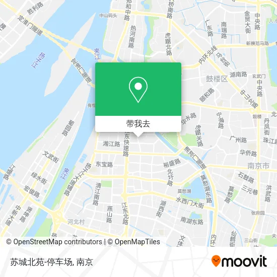 苏城北苑-停车场地图