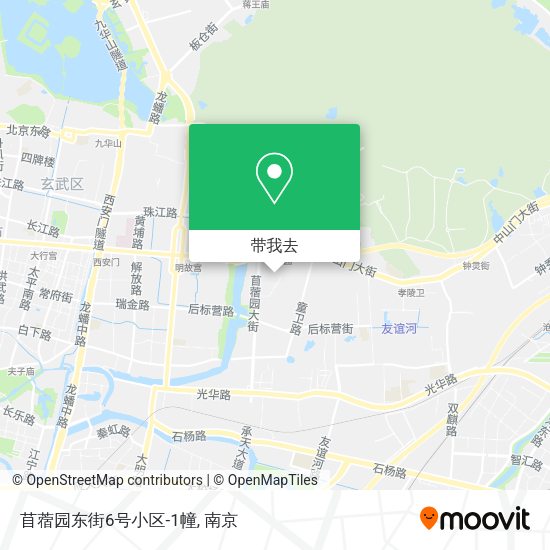苜蓿园东街6号小区-1幢地图