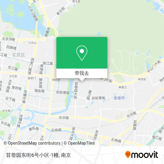 苜蓿园东街6号小区-1幢地图